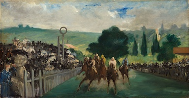 Édouard Manet – The Races at Longchamp (1866) – Art Institute of Chicago
