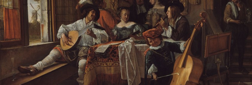 Arte e spettacolo – Jam Steen – The Family Concert (1666) – Art Institute of Chicago