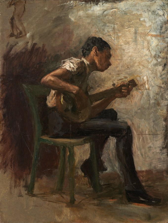 Arte e spettacolo – Thomas Eakins – The banjo player (1877) – National gallery of art Washington
