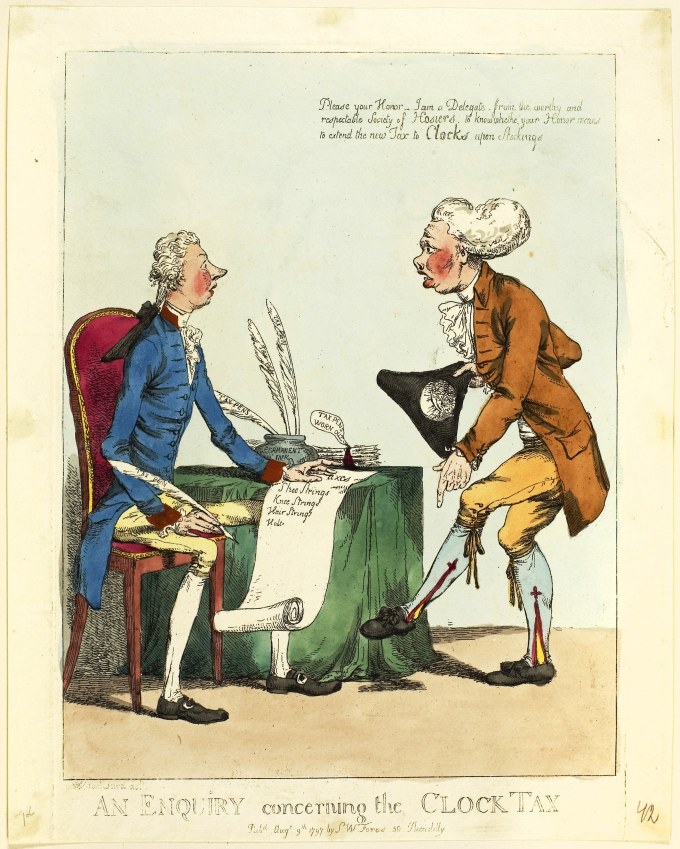 Fiscale – Charles Ansell – An Enquiry Concerning the Clock Tax (1797) – Art Institute of Chicago