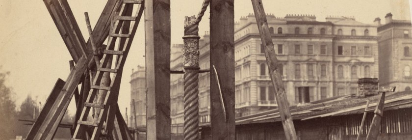 Lavoro – B.L. Spackman – Construction of the 1862 International Exhibition at South Kensington (1862) – National gallery of art Washington