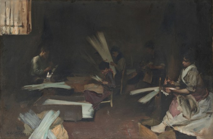 Lavoro – John Singer Sargent – Venetian Glass Workers (1880-82) – Art Institute of Chicago